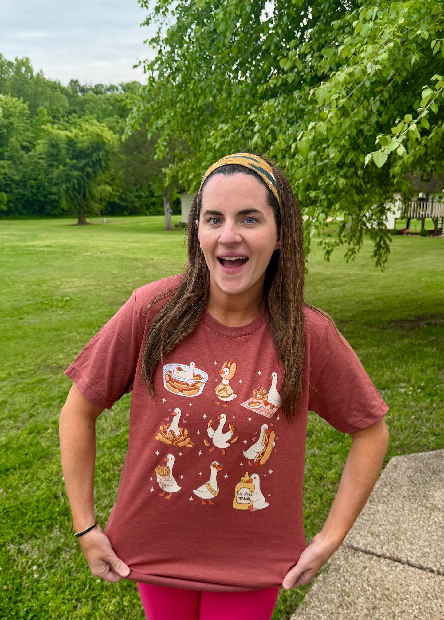 Sarah's 4th of July Goose Tee