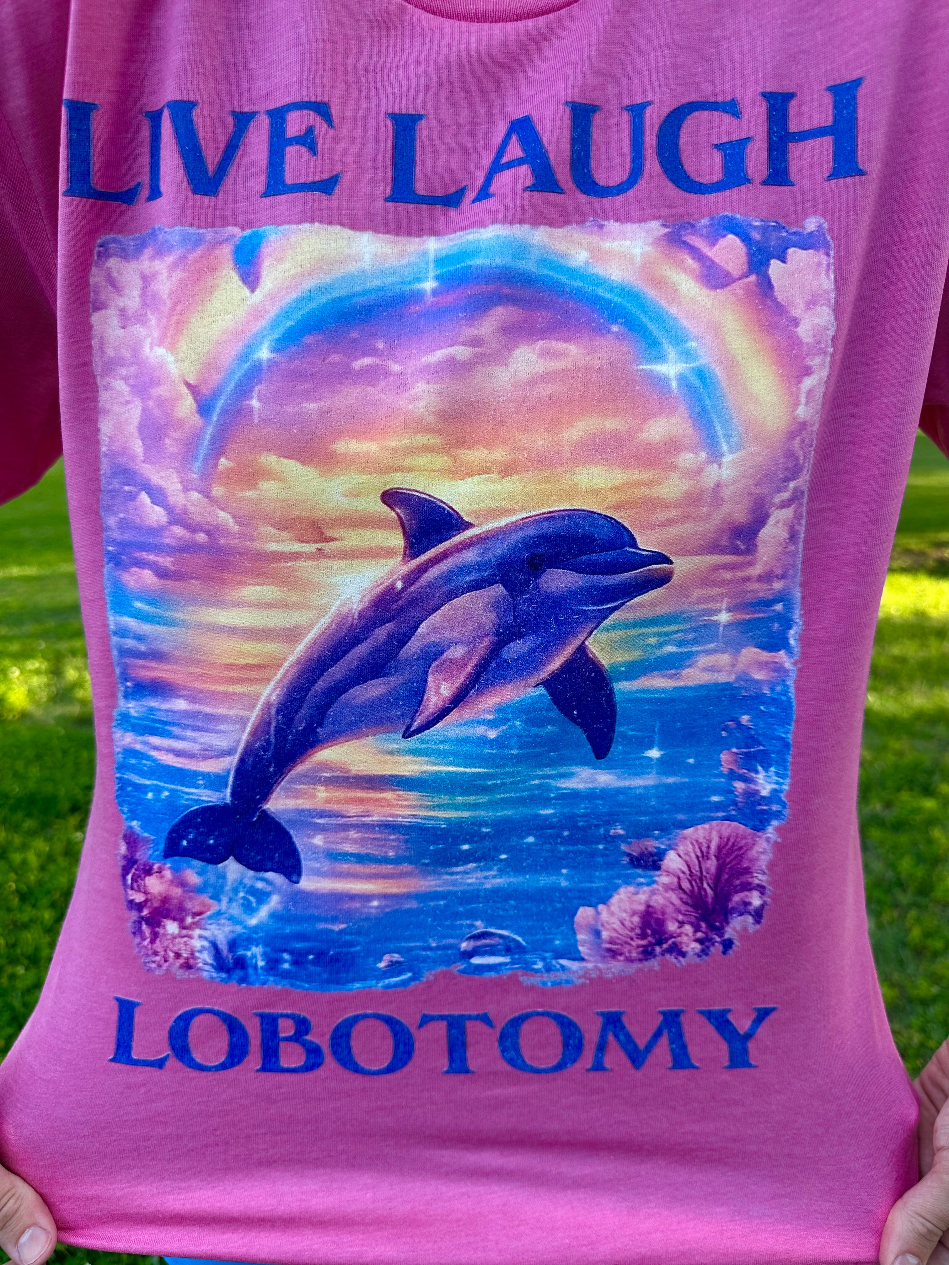Live Laugh Lobotomy Tee – Kraffty's Kitchen