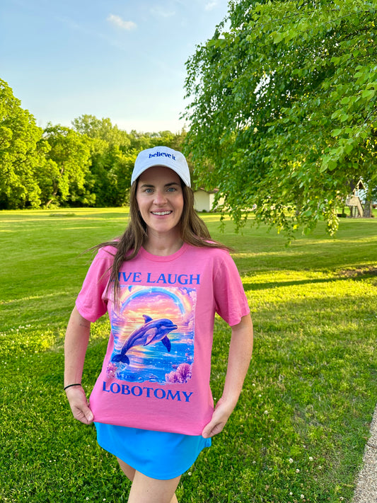 Live Laugh Lobotomy Tee